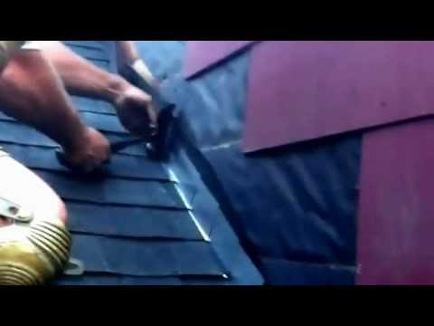 How to install step flashing on existing roof replacement screen